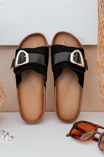 NOLVINA női flip-flopok fekete Dstreet ZY0982