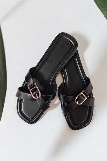 BELICCA női flip-flopok fekete Dstreet ZY0983