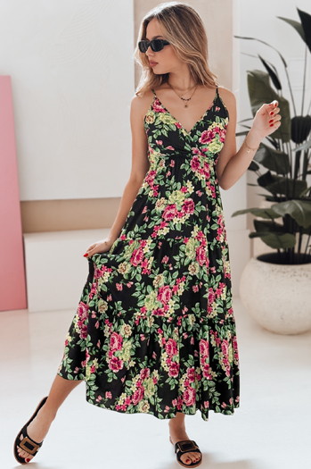 MISSBLOSSY maxi ruha fekete Dstreet EY2621