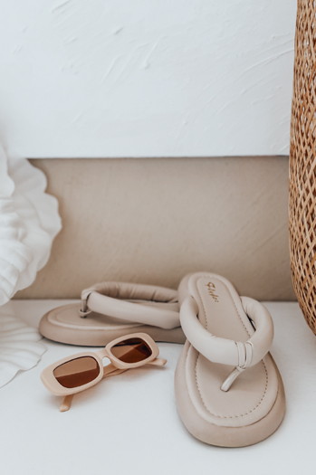 Női EASYDAY flip-flopok bézs Dstreet ZY0992