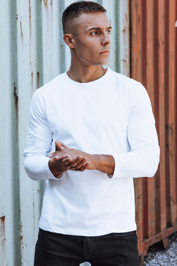 Férfi fehér hosszú ujjú Dstreet LX0579