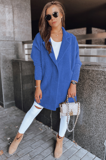 Női ala alpaka kabát RITA II kék szinű Dstreet NY0627z