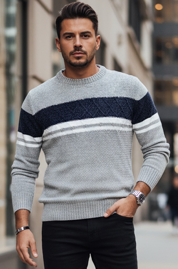 Férfi szürke pulóver Dstreet WX2245z