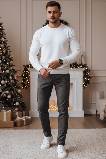 Férfi alkalmi nadrág grafitból Dstreet UX4406z