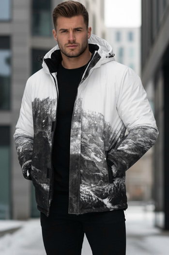 Férfi téli sí dzseki fekete Dstreet TX5124