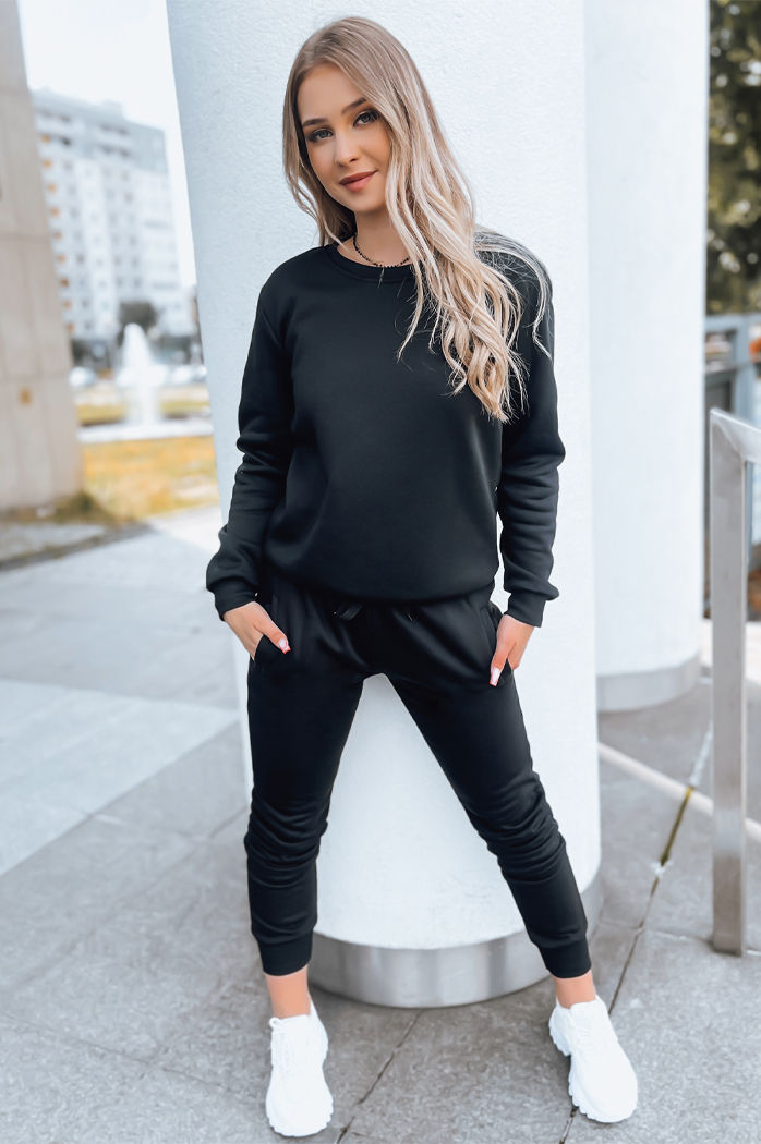 Női nem kapucnis pulóver FASHION II Szín Fekete DSTREET BY0150