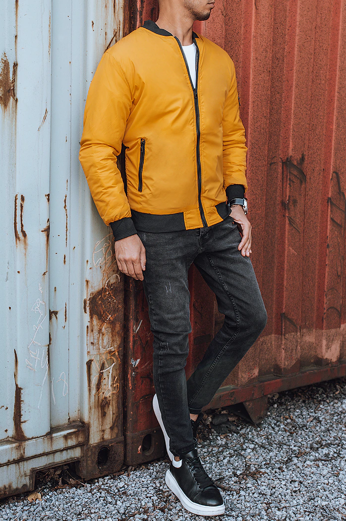 Camel férfi bomber dzseki Dstreet 3825