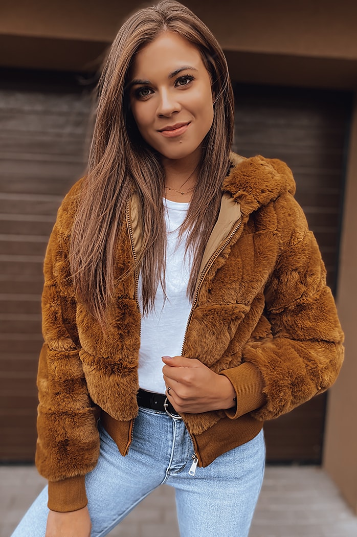 Női téli dzseki FERNANDA Szín Camel DSTREET TY2285