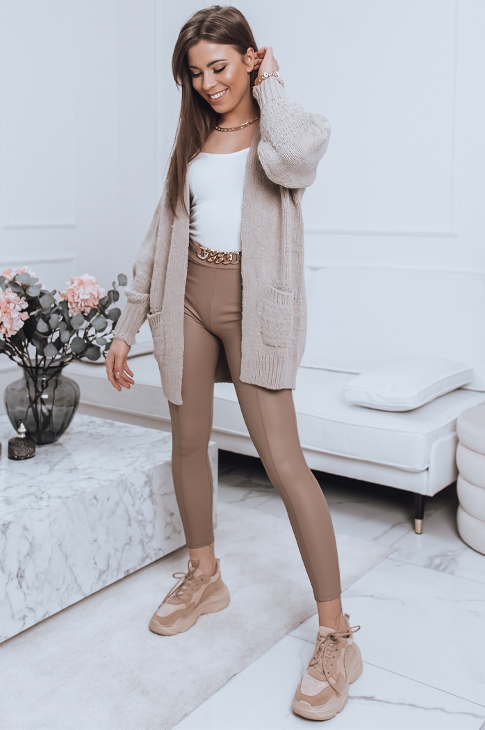 Női leggings STRIKE Szín Bézs DSTREET UY1115