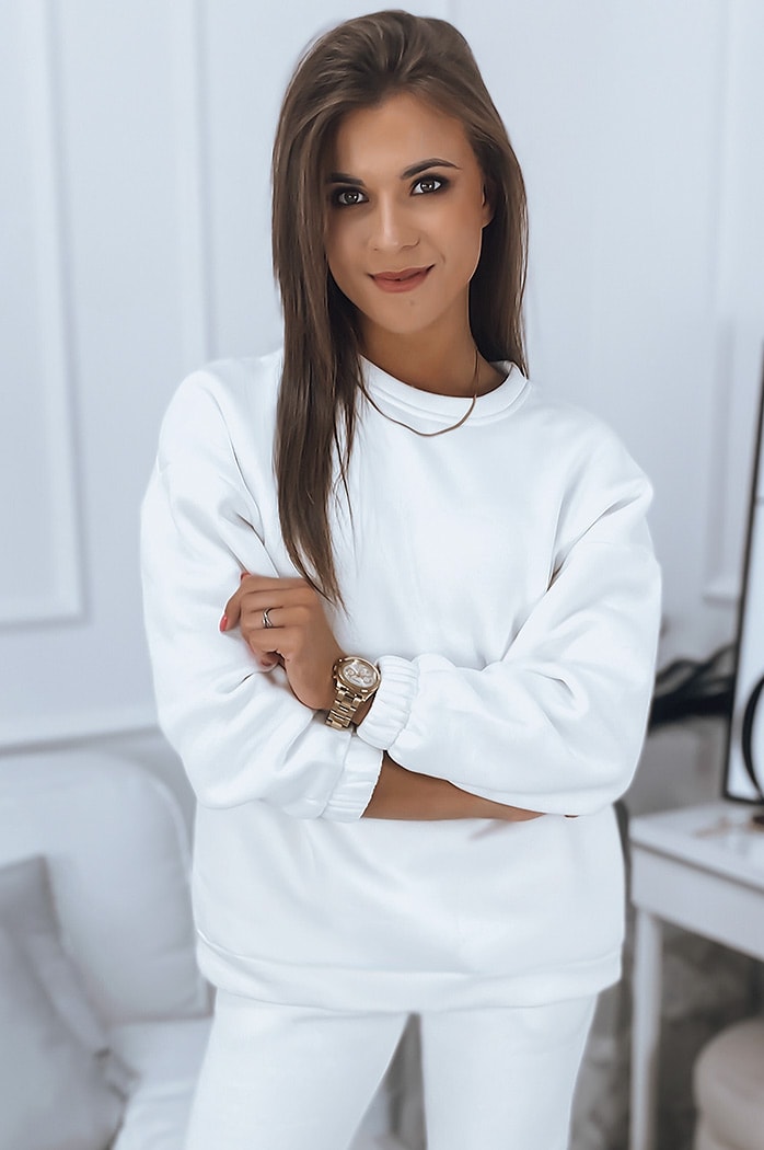Női melegítő szett ARIELLA PREMIUM féher színben Dstreet AY0727