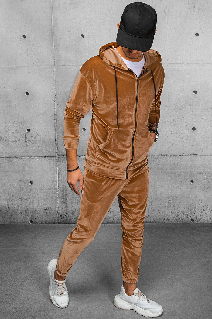 Herren Sweatshirt Farbe Camel DSTREET BX5542
