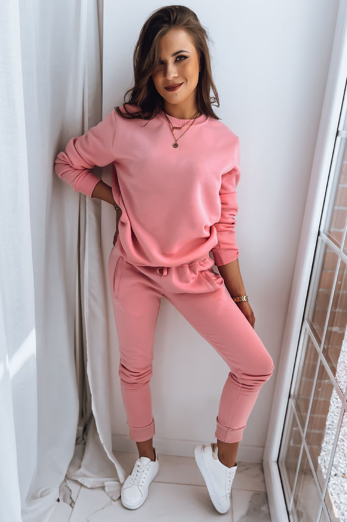 Női nem kapucnis pulóver FASHION II Szín Rózsaszín DSTREET BY0159z