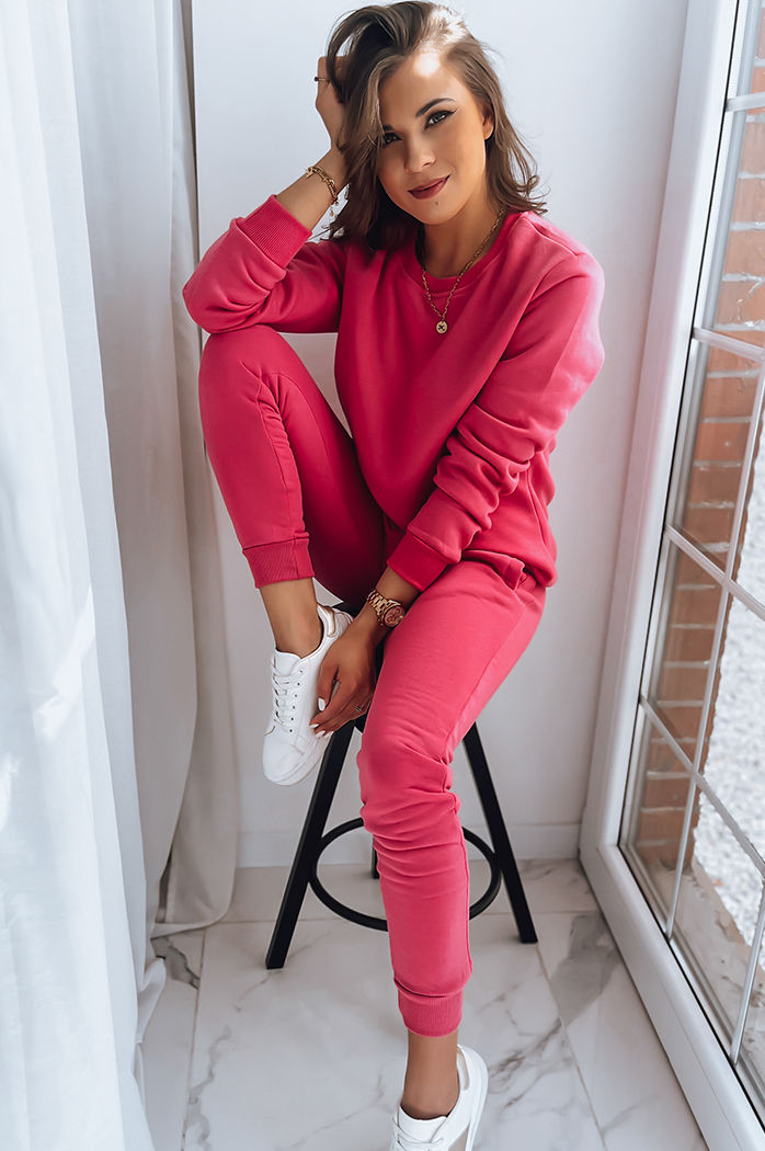 Női nem kapucnis pulóver FASHION II Szín Rózsaszín DSTREET by0153z