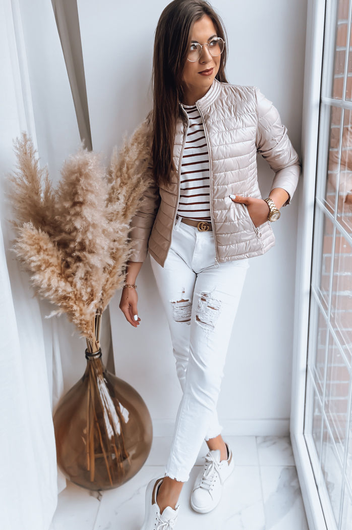 Női steppelt dzseki FRITARA Szín Bézs DSTREET TY3593