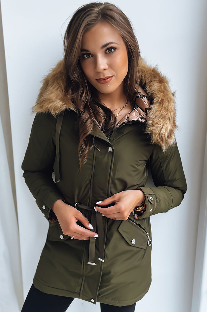 Női parka SUENO Szín Zöld DSTREET TY3657