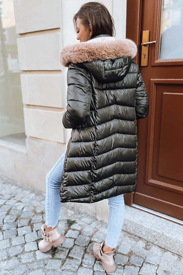 Női téli kabát SOPHIA SNUGGLE Szín Zöld DSTREET TY3700