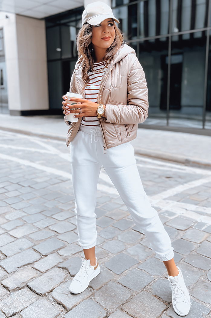 Női steppelt dzseki LILYWOOL Szín Camel DSTREET TY3715