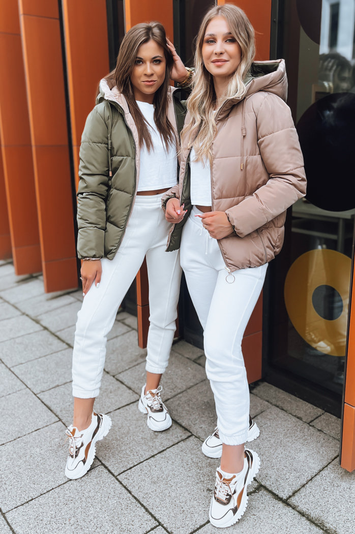 Női tollkabát VICTORIA SNUG Szín Zöld DSTREET TY3716