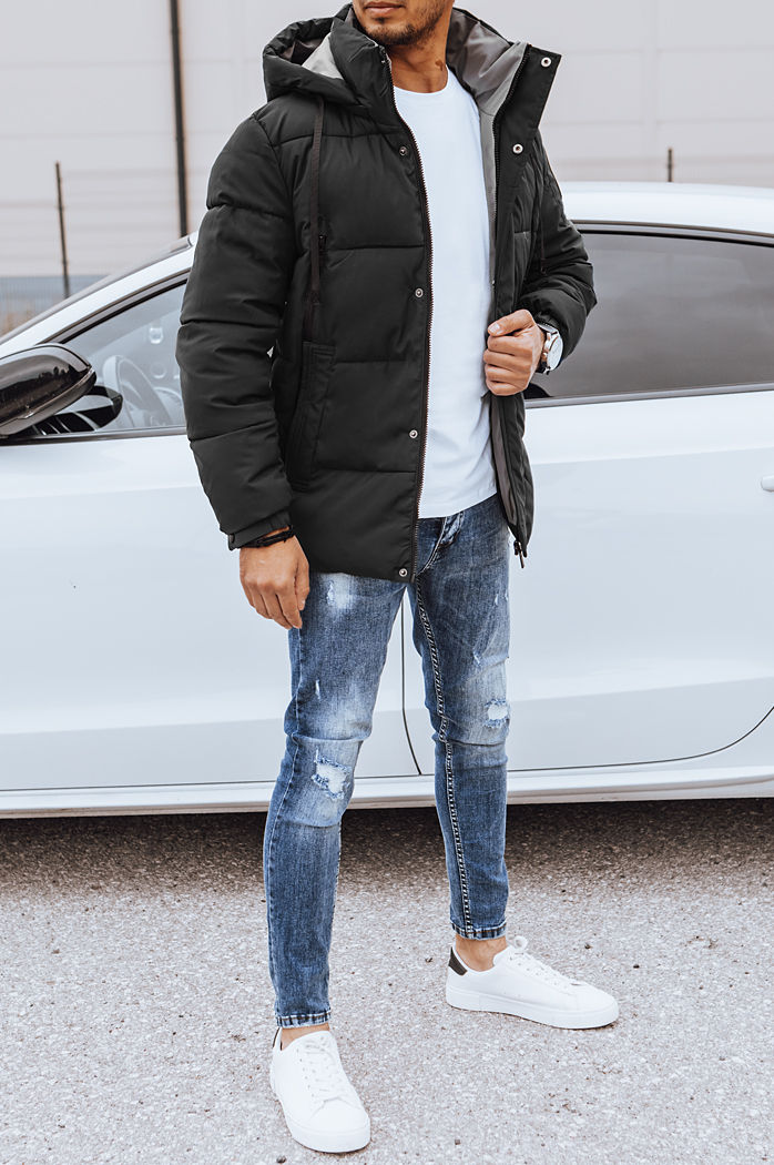 Férfi téli dzseki Szín Fekete DSTREET TX4463