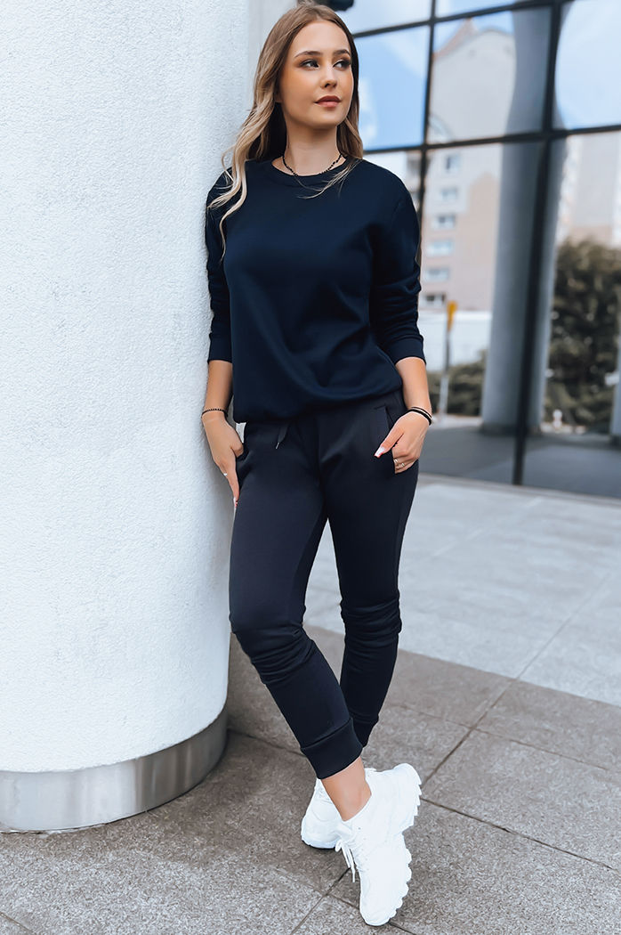 Női nem kapucnis pulóver FASHION II Szín Gránátkék DSTREET BY1204