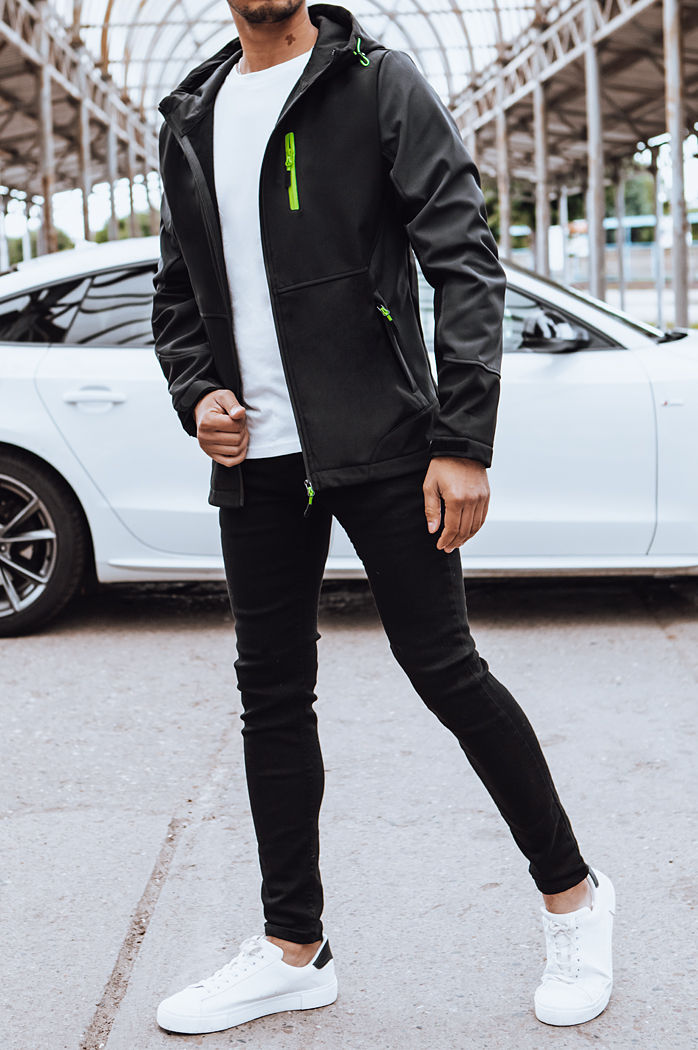Férfi softshell Szín Fekete DSTREET TX4464
