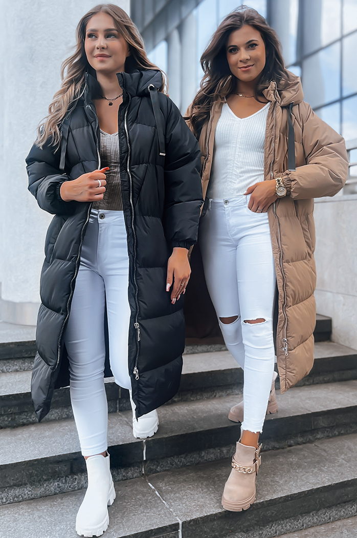 Női télikabát COZYSEASON fekete Dstreet TY3761 TY3761