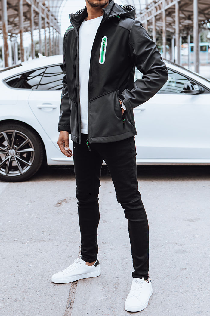 Férfi softshell Szín Fekete DSTREET TX4479