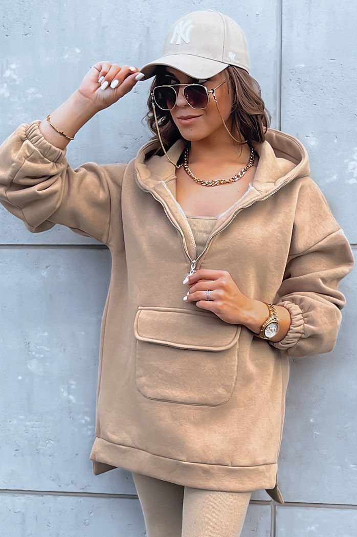 Női melegítő szett MAYALAN  Szín Camel DSTREET AY0942