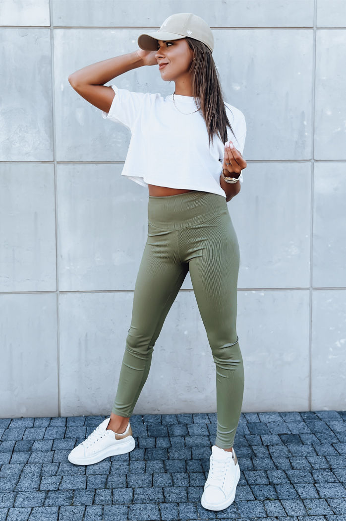 Női leggings LOOK ME Szín Zöld DSTREET UY1618