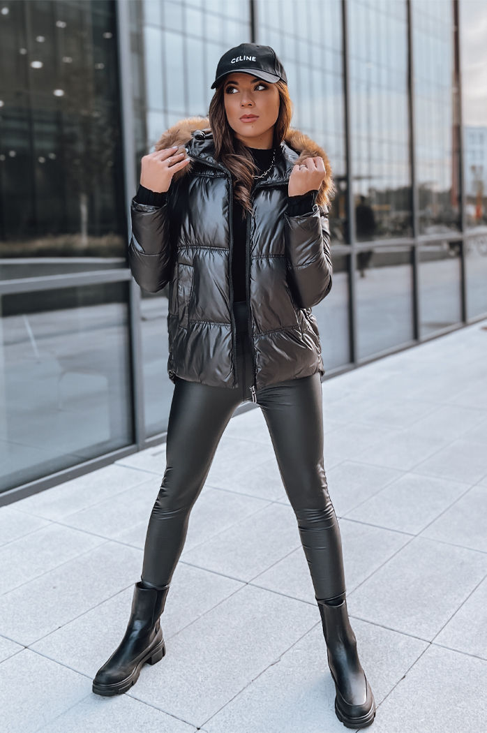 Női téli dzseki SPARKLE Szín Fekete DSTREET TY3953