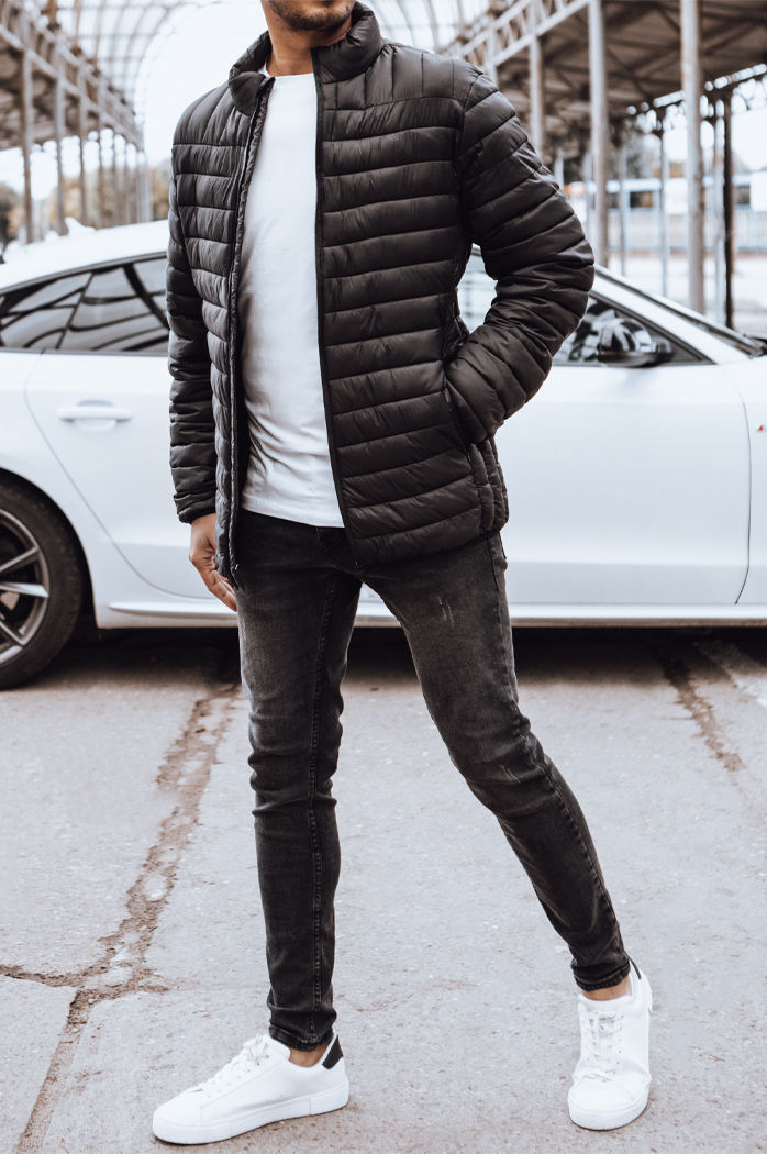 Férfi átmeneti dzseki Szín Fekete DSTREET TX4582