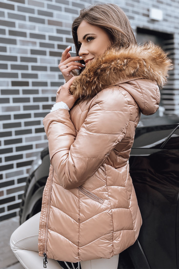 Női téli dzseki EMBRACE Szín Camel DSTREET TY3995