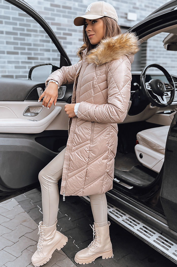 Női téli dzseki VEIL Szín Camel DSTREET TY4013