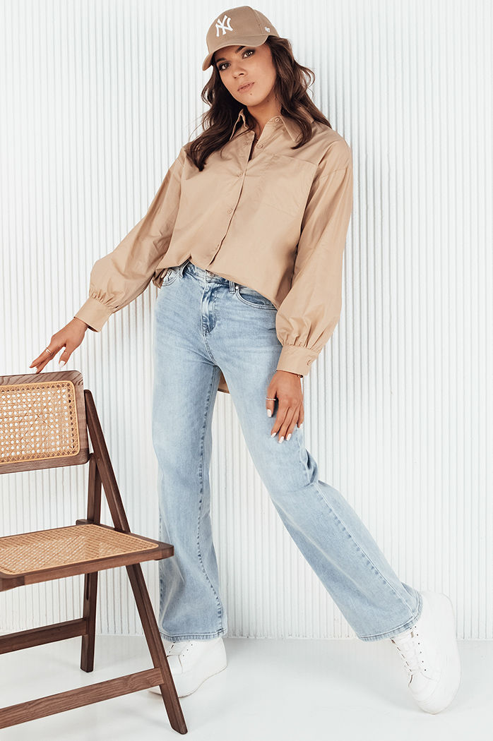 Női ing KLARA camel Dstreet DY0371