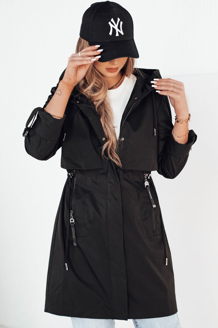 TILSON női parka dzseki fekete Dstreet TY4182