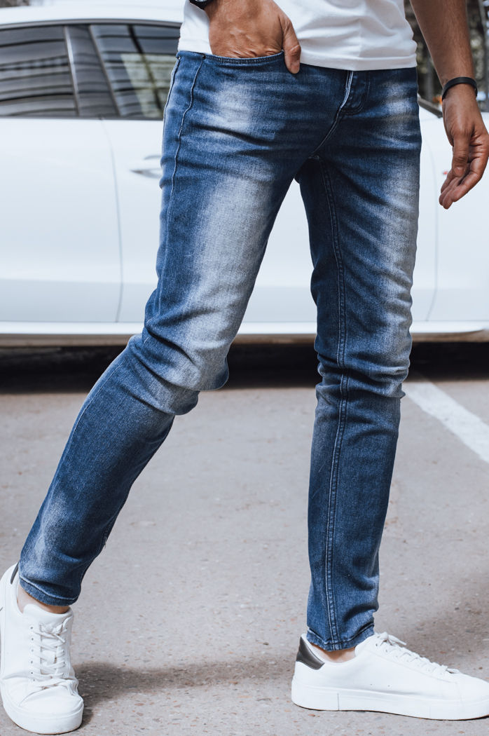 Spodnie męskie jeansowe granatowe Dstreet UX4227