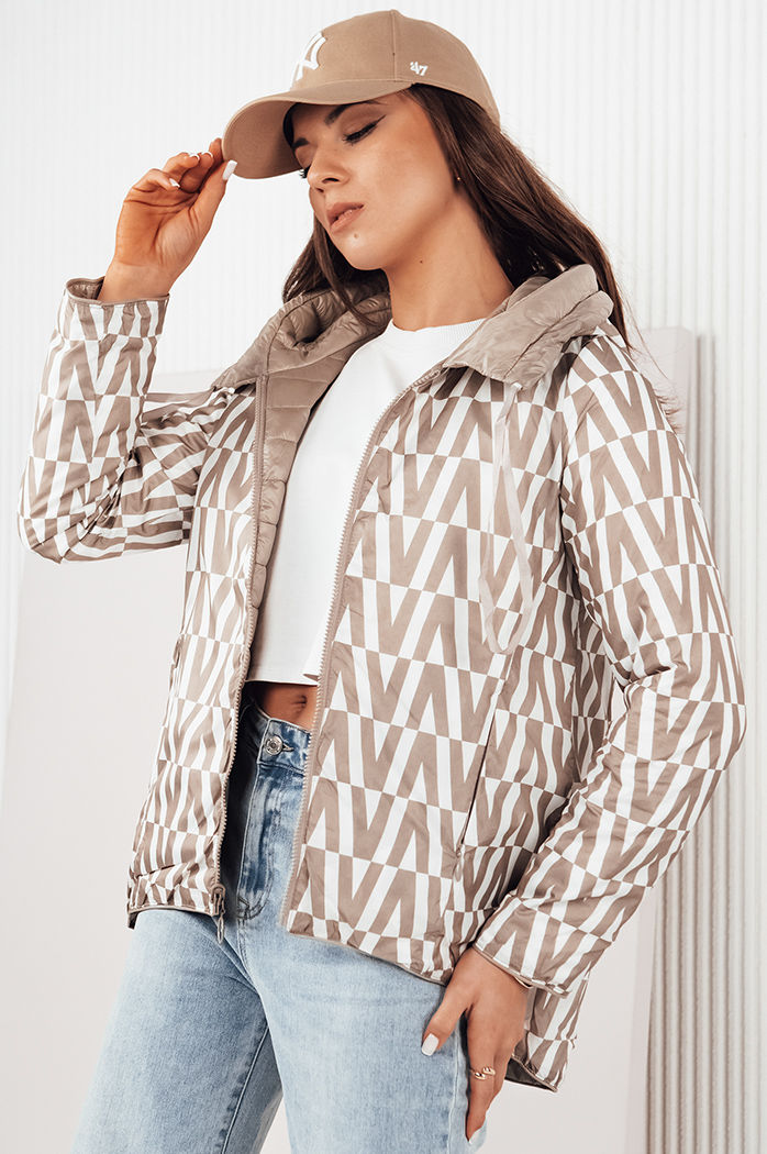 Női steppelt dzseki VANLY Szín Bézs DSTREET TY4276