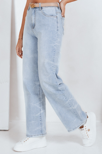 Női széles kék farmer Dstreet UY2820 UY2820