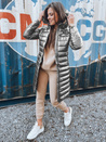 Női steppelt télikabát LESSI silver Dstreet TY5519 TY5519