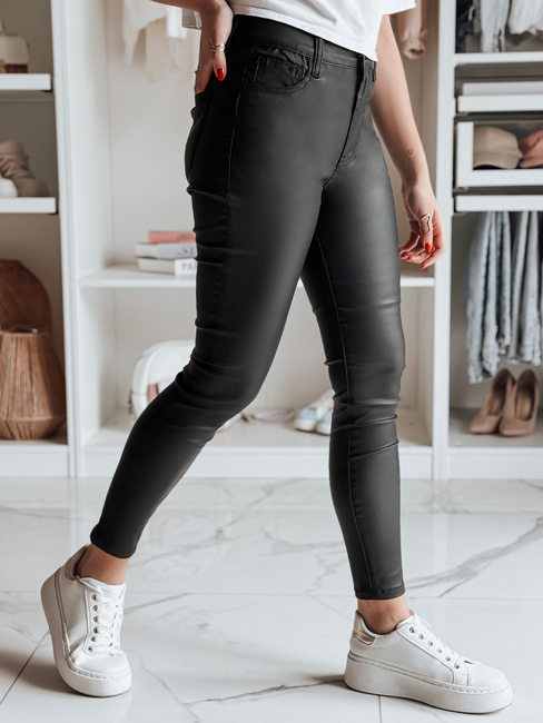 BLACKVIBE női nadrág fekete Dstreet UY2253