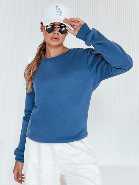 Női nem kapucnis pulóver FASHION II Szín Világoskék DSTREET BY0163