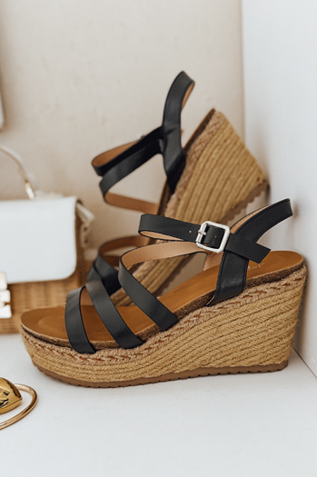 Női SUMMERUP szandál fekete Dstreet ZY0988 ZY0988