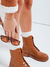 Női táskás csizma STYLOBOSS camel Dstreet ZY0520 ZY0520