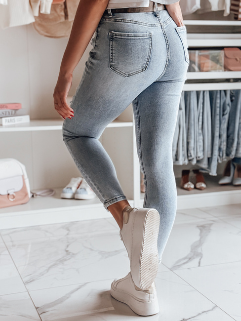 Női farmer nadrág TAVELLIA kék Dstreet UY2705