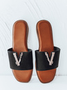 Női SOLVINA flip-flopok fekete Dstreet ZY0958