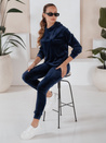 Női bársonyos szett SO COMFY Szín Gránátkék DSTREET AY0884