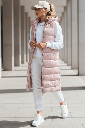 Női steppelt mellény GANTINI Szín Rózsaszín DSTREET TY3740