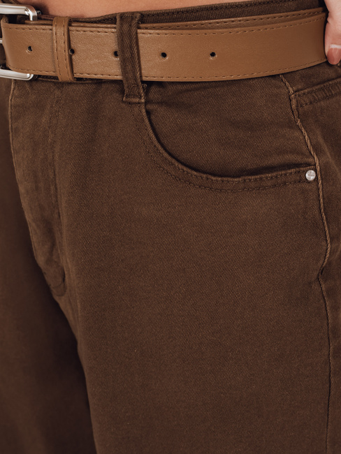 Női mom fit farmer barna Dstreet UY2844 UY2844