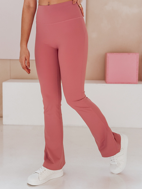 FARAFII női harang alakú leggings sötét rózsaszín Dstreet UY2613