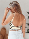 Body egy méret csíkos STRIP BACK bézs Dstreet RY2899 RY2899_2